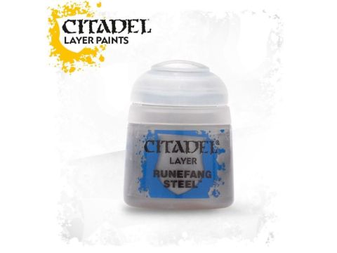 Games Workshop - Warhammer Citadel Layer Paint Runefang Steel 12ml