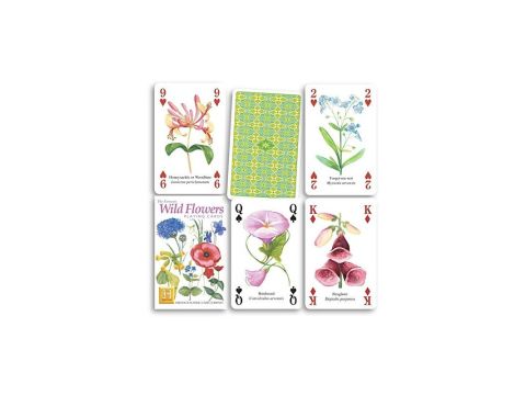 Wild Flowers Playing Cards