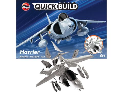 Airfix QUICKBUILD Model Aircraft Kits - Harrier 
