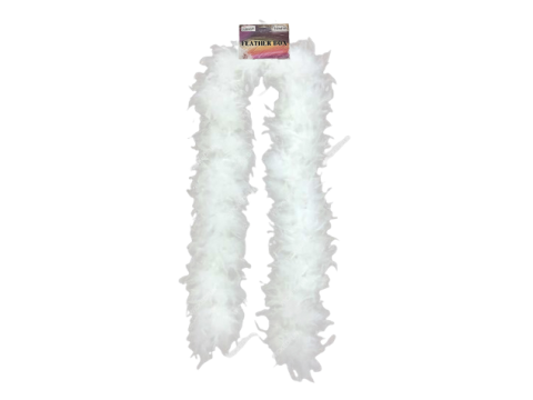White Feather Boa 
