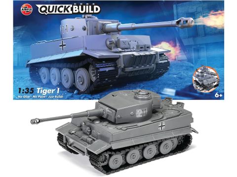 Airfix QUICKBUILD Model Tank Kit - Tiger