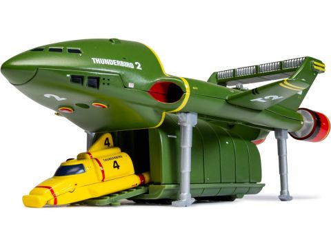 Corgi Diecast Model Cars - Thunderbirds F.A.B. Collection Thunderbird 2 and 4 - Classic Aircraft Collectible