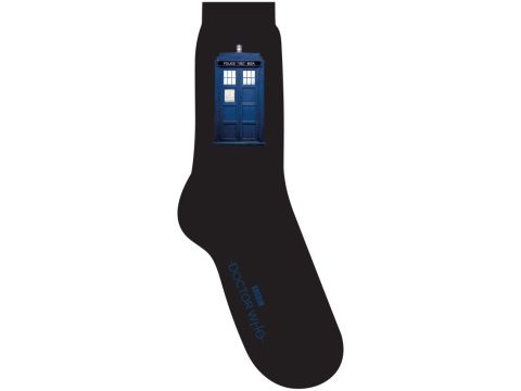 Doctor Who - Blue Tardis Socks (Size UK 7-11)