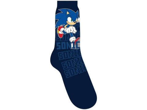 Sonic The Hedgehog 'Sonic' (Blue) Socks (Size UK 7-11)