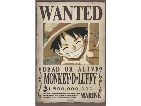 One Piece Wanted Luffy Maxi Poster 61 x 91.5cm