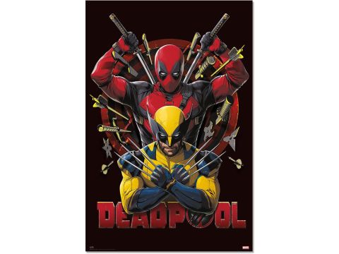 Deadpool & Wolverine Poster - 36 x 24" / 91.5 x 61cm 