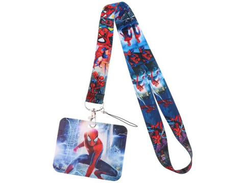 Spider Man Lanyard ID Badge Holder