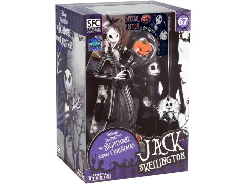 Nightmare Before Xmas Jack Scary Smiling Face Figure