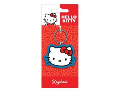 HELLO KITTY (FACE) PVC KEYCHAIN