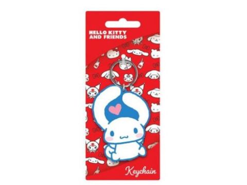 CINNAMOROLL (GOT HEART) PVC KEYCHAIN