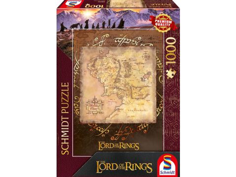 Schmidt - The Lord of the Rings: Middle Earth (1,000 Pieces) - Jigsaw Puzzle 