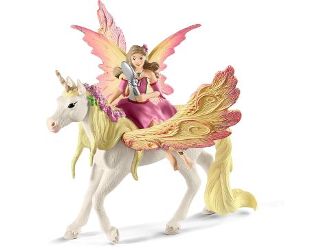 Schleich Bayala Fairy Feya with Pegasus Unicorn