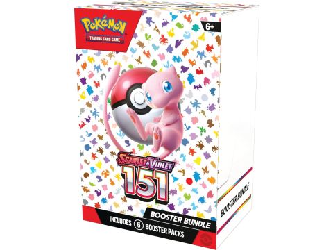 Pokémon TCG: Scarlet & Violet—151 Booster Bundle (6 Booster Packs)