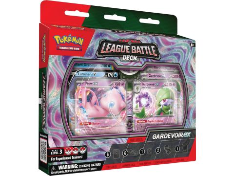 Pokémon TCG: Gardevoir ex League Battle Deck (1 Ready-to-Play 60-Card Deck Including Gardevoir ex and Mew ex)