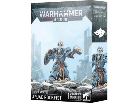 Games Workshop - Warhammer 40,000 - Space Wolves: Arjac Rockfist