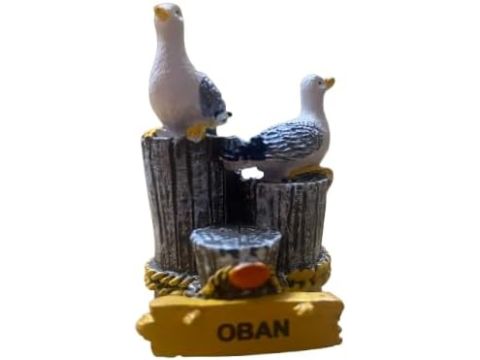 Oban Seagull Resin Ornament