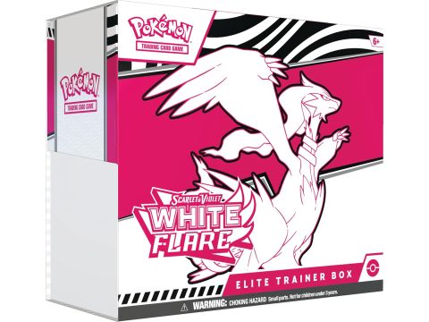 Pokémon TCG: Scarlet & Violet—White Flare Elite Trainer Box – Reshiram