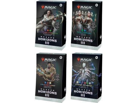Wizards of the Coast Modern Horizons 3 Tricky Terrain Commander Deck - Magic the Gathering - EN (1 SUPPLIED)