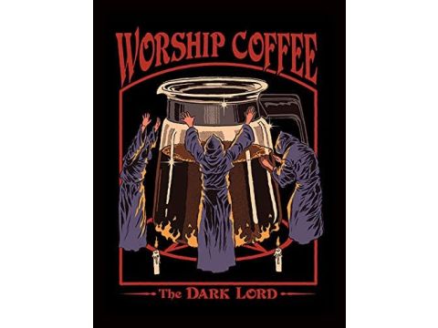 Steven Rhodes Worship Coffee Framed Official Print