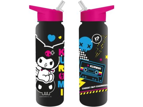 Kuromi Punk Vibes Plastic Drinks Bottle 