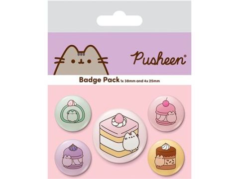PUSHEEN (SWEETS) BADGE PACK