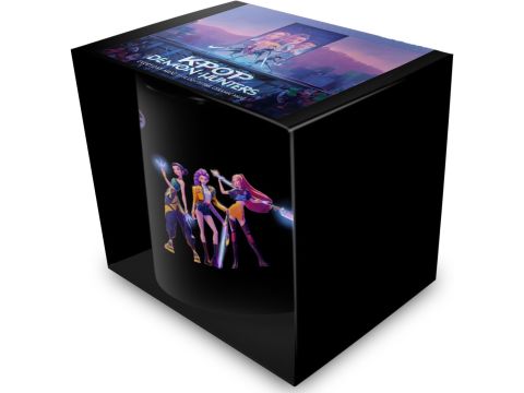 K-POP Demon Hunters (HUNTRIX) Black POD Mug 