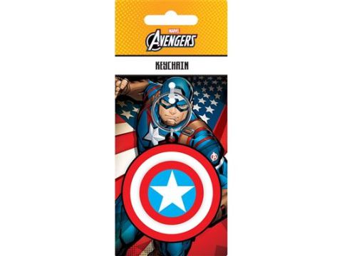 CAPTAIN AMERICA (SHIELD) SPINNER KEYCHAIN