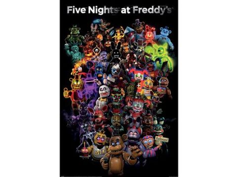 FIVE NIGHTS AT FREDDIES (COLLAGE) MAXI POSTER