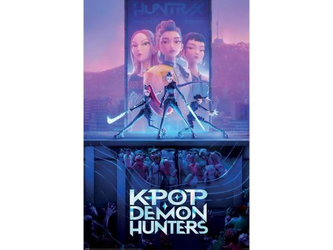 K-POP DEMON HUNTERS (KEY ART) MAXI POSTER 91.5cm x 61cm 