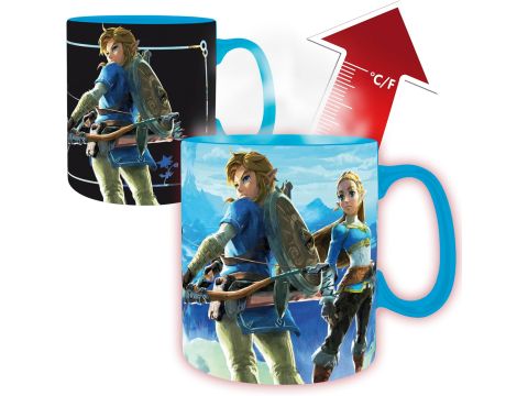 THE LEGEND OF ZELDA Heat Change Mug 460ml Breath of the Wild