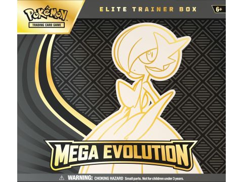 Pokémon TCG: Mega Evolution Elite Trainer Box – Gardevoir (1 Full-Art Promo Card, 9 Booster Packs & Premium Accessories)