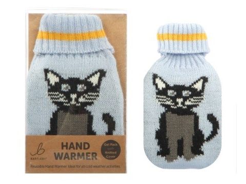Knitted Hand Warmer - Cute Cat