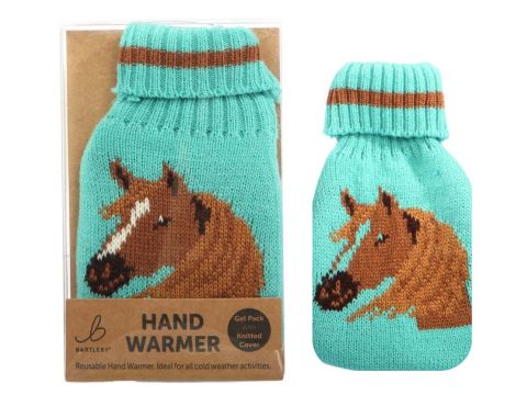 Knitted Hand Warmer - Horse