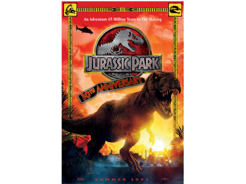 Jurassic Park 30th Anniversary Poster 61x91.5 cm | 24x36 inch New