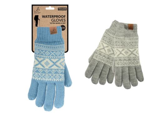 Patterned Waterproof Gloves (1 PAIR SUPPLIED)