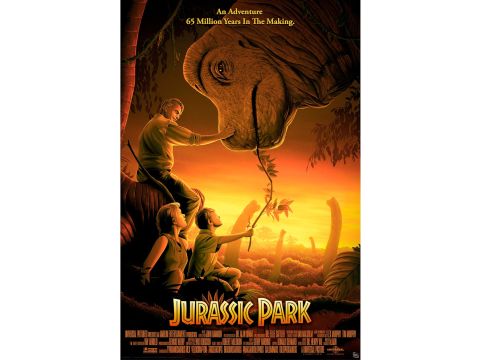 Vintage Jurassic Park Maxi Poster