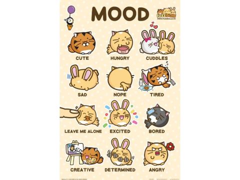 Fuzzballs Mood Maxi Poster