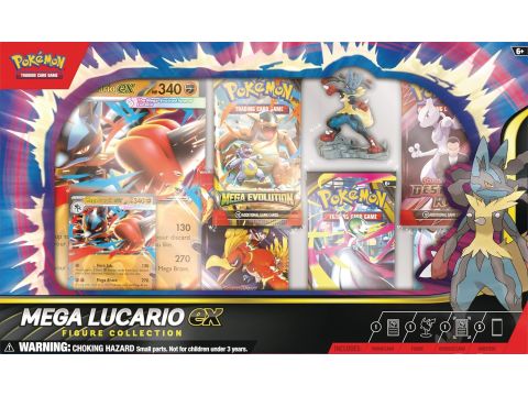 Pokémon TCG: Mega Lucario ex Figure Collection