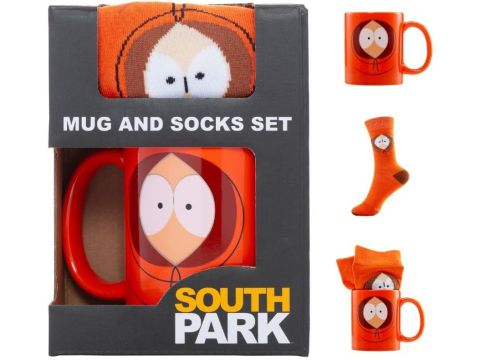 SOUTH PARK (KENNY) MUG & SOCK SET