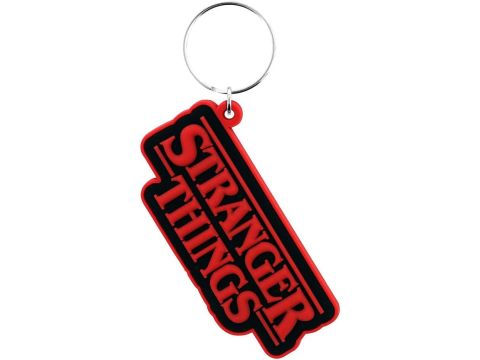 Stranger Things Rubber Keychain
