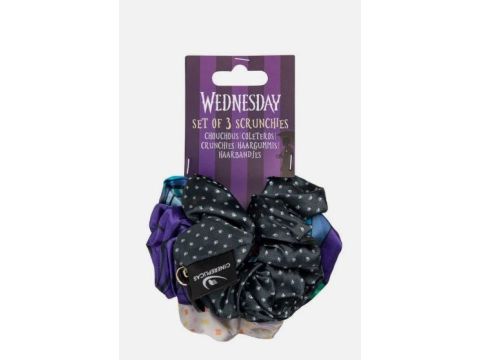 Wednesday - Set of 3 Scrunchies