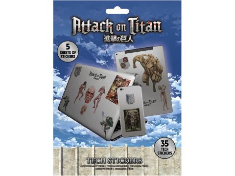 Attack on Titan Tech Stickers