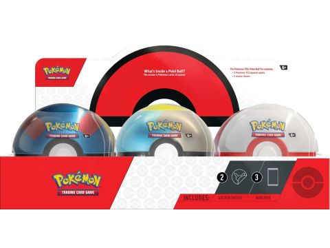 Pokemon Pokeball Tin (1 Random Pokeball)