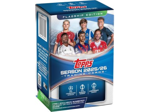 2025-26 Topps UEFA Club Competitions Soccer - Factory Sealed