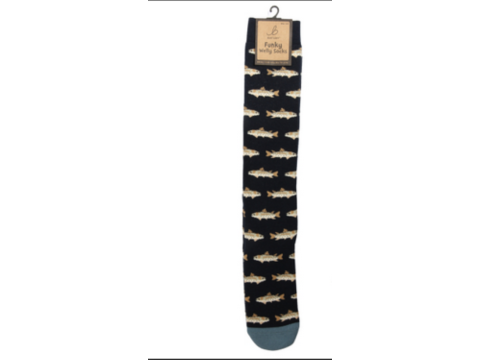 Funky Welly Socks - Country Fishing