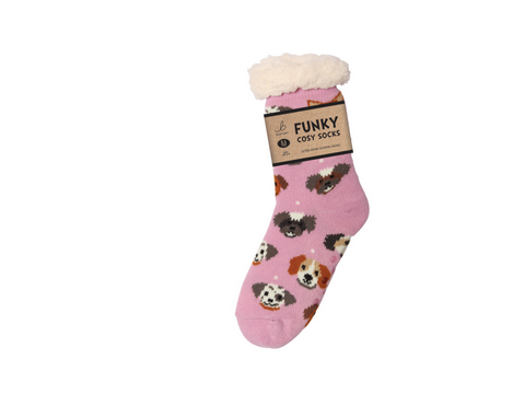 Ladies Sherpa Socks - Perfect Puppies