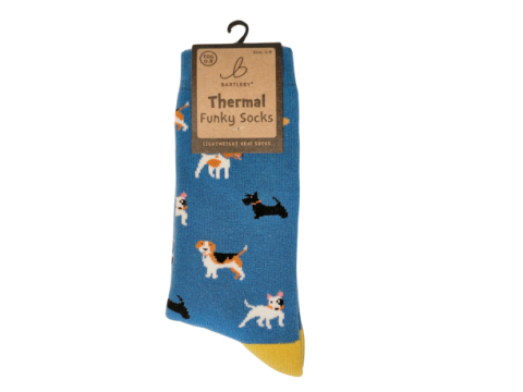 Funky Thermal Socks - Doggy Divas
