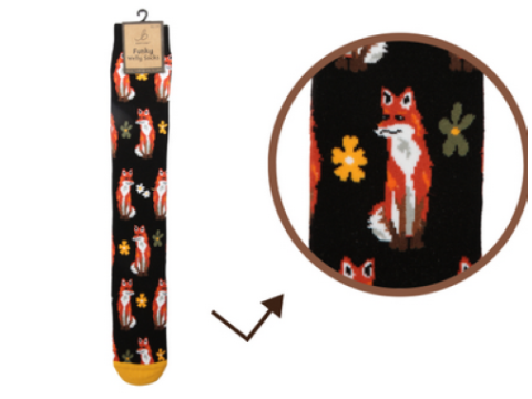 Funky Welly Socks - Cunning Fox