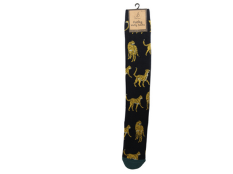 Funky Welly Socks - Cheetah 
