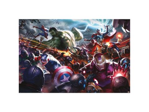 MARVEL FUTURE FIGHT - Heroes Assault - Poster 61x91cm 